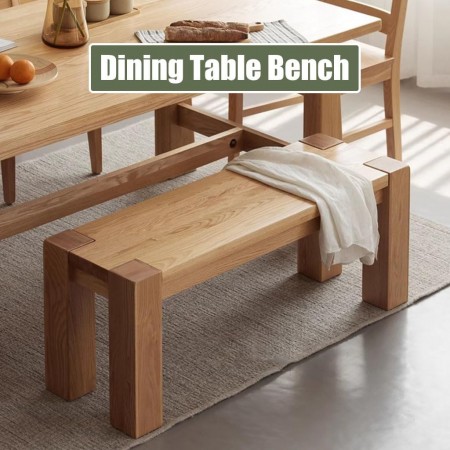 ChunKy Oak : Ghế Băng Dài Gổ Sồi - W90cm